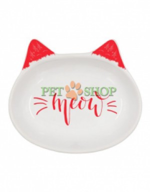 <p><strong>Natura Bol din ceramica pentru hrana si mincare Natura Cat Meow </strong><strong>200 ml 14 cm</strong></p>