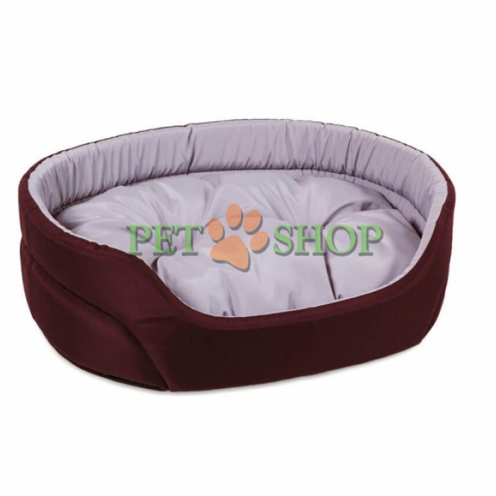 <p><strong>Лежак легкий в уходе, изготовлен их износоустойчивого материала.&nbsp;Размер:&nbsp;66х50х17 см.&nbsp;Материал:&nbsp;плащевка, синтепон, поролон</strong></p>