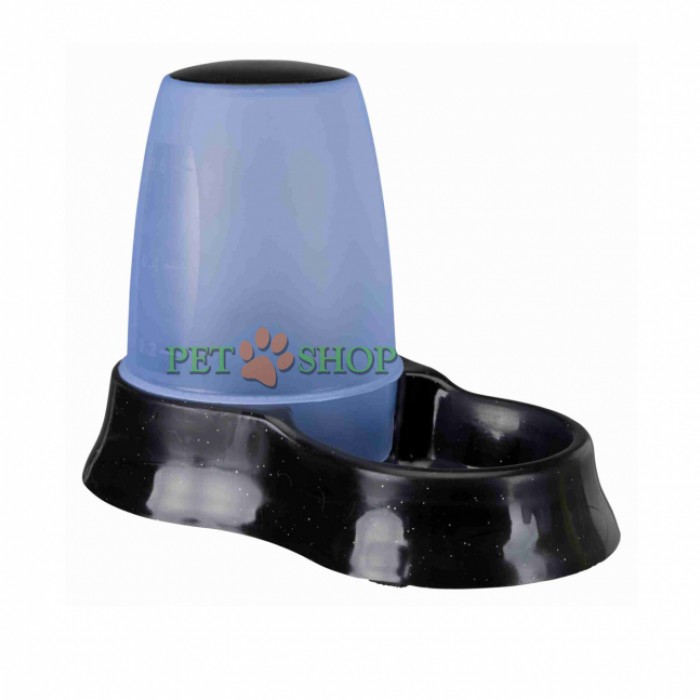 <p><strong>вращающийся контейнер с двумя отверстиями для воды или пищи</strong><br />
<strong>нескользящее покрытие благодаря резиновым ножкам</strong><br />
<strong>пластиковый</strong><br />
<strong>Устойчивость к посудомоечным машинам</strong></p>