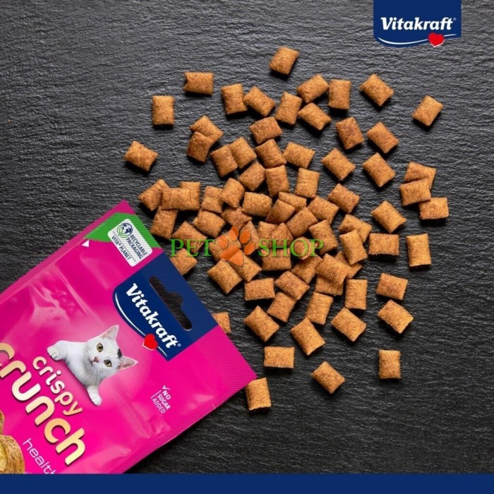 <p><strong>Vitakraft Crispy Crunch Malt -</strong> функциональные лакомства в виде хрустящих подушечек с солодом, способствующие выведению шерсти из желудка кошек. Полезная закуска для профилактики образования шерстяных комков в желудочно-кишечном тракте и поддержания пищеварительной системы.</p>