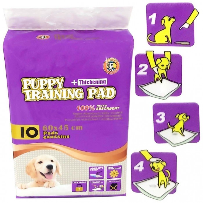 <p><strong>Hush Pet Пеленки трехслойные 60x45 см,&nbsp;10 шт в упаковке для домашних животных</strong></p>