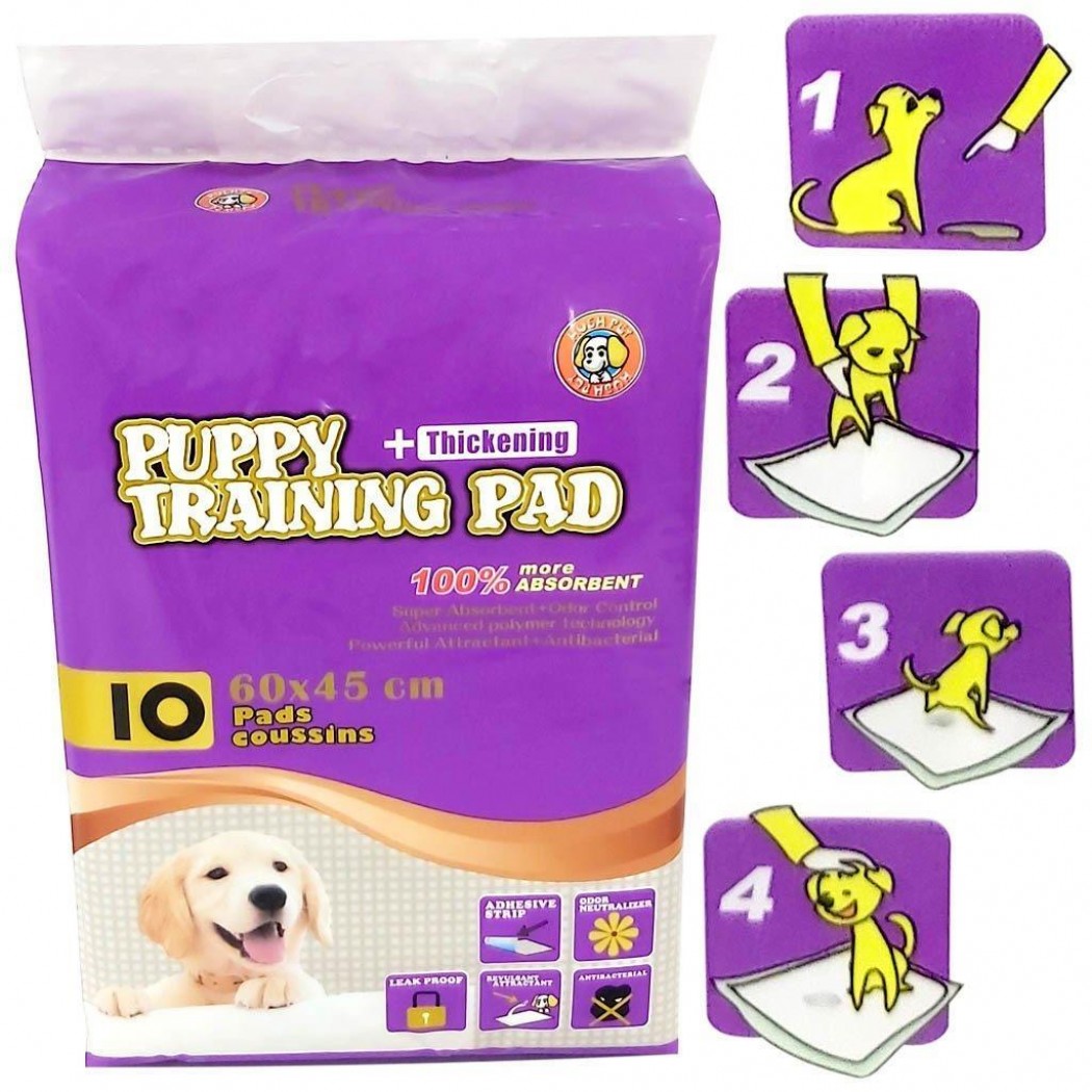 <p><strong>Hush Pet Пеленки трехслойные 60x45 см,&nbsp;10 шт в упаковке для домашних животных</strong></p>