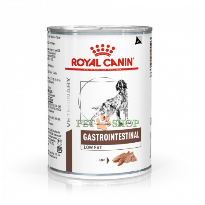 <p><strong>Dietă veterinară completă pentru câini adulţi, cu vârsta de peste 1 an, ce suferă de afecțiuni gastrointestinale. (hrană umedă)</strong></p>