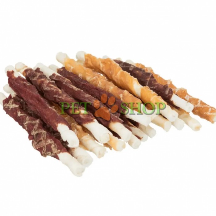 <p><strong>TRIXIE&nbsp;TX-31372&nbsp;Ассорти жевательных палочек для собак Trixie Denta Fun&nbsp;курица/ягнёнок/говядина 10см,&nbsp;250гр</strong></p>