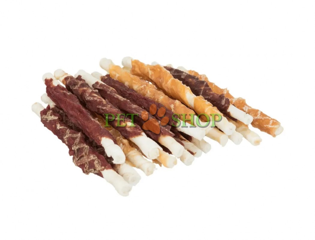 <p><strong>TRIXIE&nbsp;TX-31372&nbsp;Ассорти жевательных палочек для собак Trixie Denta Fun&nbsp;курица/ягнёнок/говядина 10см,&nbsp;250гр</strong></p>