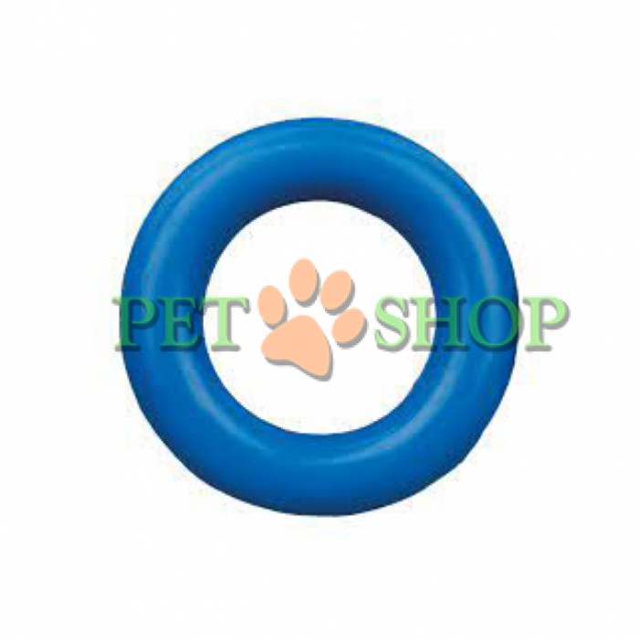 <p>&nbsp;</p>

<p><strong>Кольцо для активных игр с собакой. Материал - натуральный каучук. Прочная и упругая. Хорошо развивает челюсти. Диаметр 15 см. Выпускается в разных размерах и цветах.</strong></p>