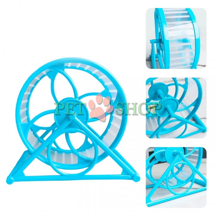 <p><strong>Roată&nbsp;pe suport</strong> &mdash; accesoriu pentru rozătoare (hamsteri). Culoarea se poate clarifica la operator!</p>