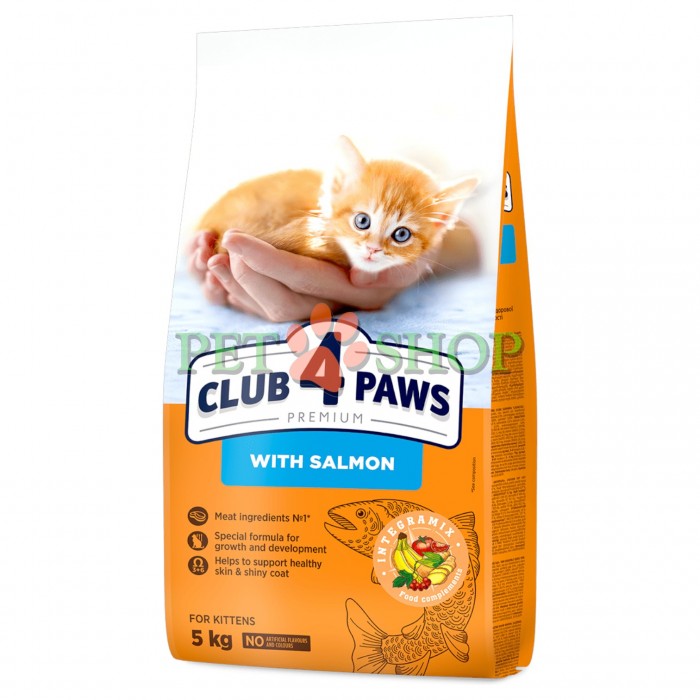 <p>CLUB 4 PAWS PREMIUM Kitten -&nbsp;hrană uscată pentru pisoi p&acirc;nă la 1 an.</p>