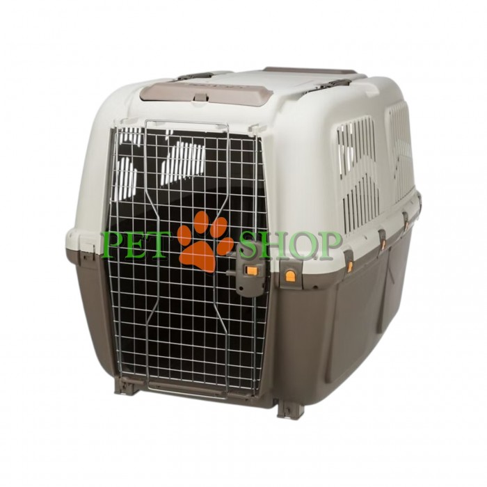 <p><strong>Trixie Skudo 5</strong> &mdash; cușcă de transport cu ușă metalică, special concepută pentru transportul pisicilor și c&acirc;inilor de talie medie. Dimensiuni: 79*59*65 cm. Acest model este aprobat oficial pentru călătorii cu trenul și avionul. <strong>Roțile și cureaua de umăr nu sunt incluse &icirc;n комплектul standard Skudo 5 și se achiziționează separat.</strong></p>