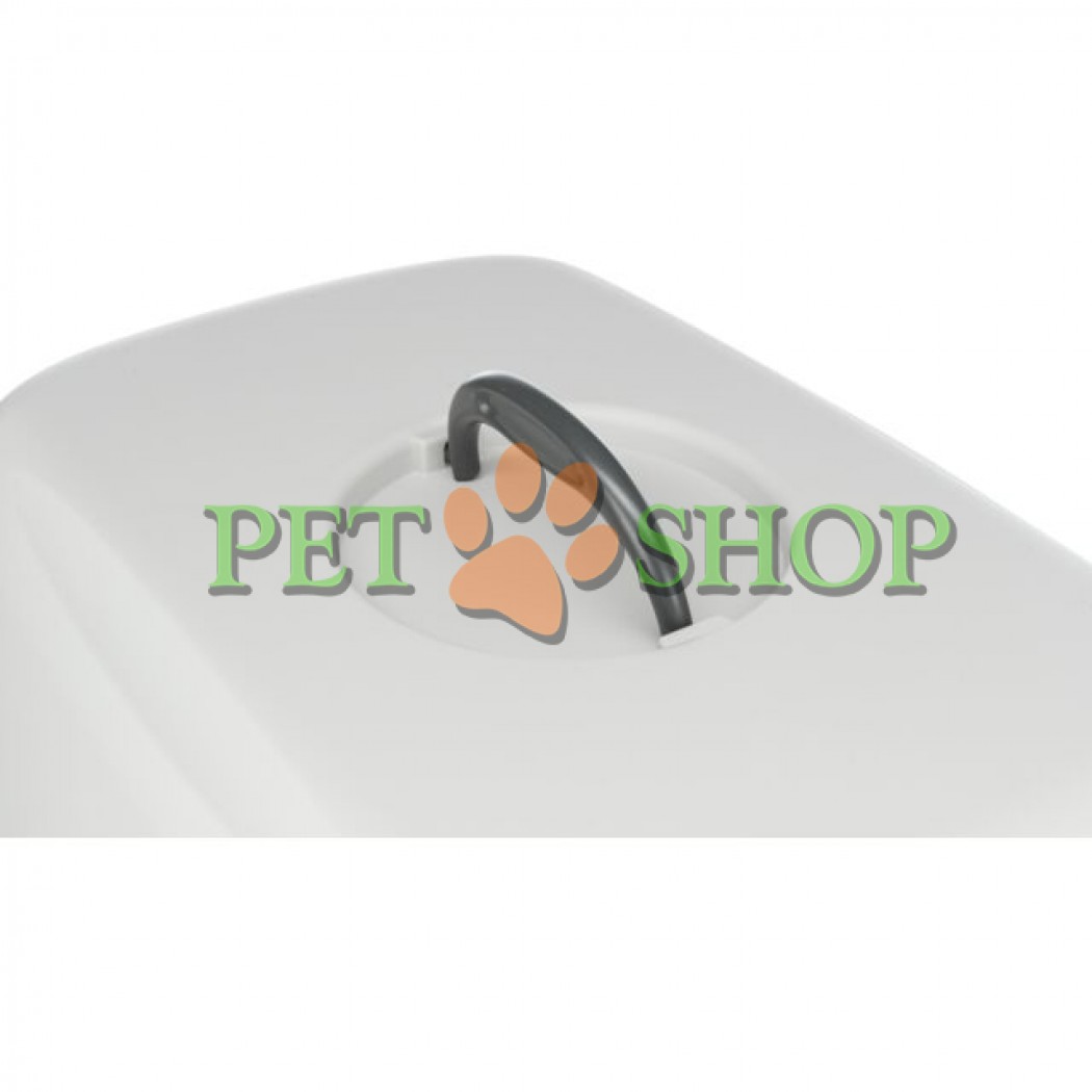 <p><strong>Trixie Кошачий туалет закрытого типа Vico. Двойной бортик для защиты от высыпания наполнитель за пределы лотка. Составные части туалета скреплены пластиковыми зажимами. Сверху маленькая ручка. Размеры: 56 &times; 40 &times; 40 см, Темно-серый/светло-серый.</strong></p>