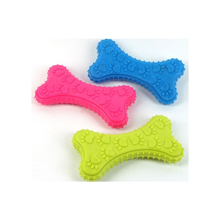 <p><strong>"Кость"&nbsp;Игрушка резиновая 10&nbsp;см, разные цвета</strong></p>