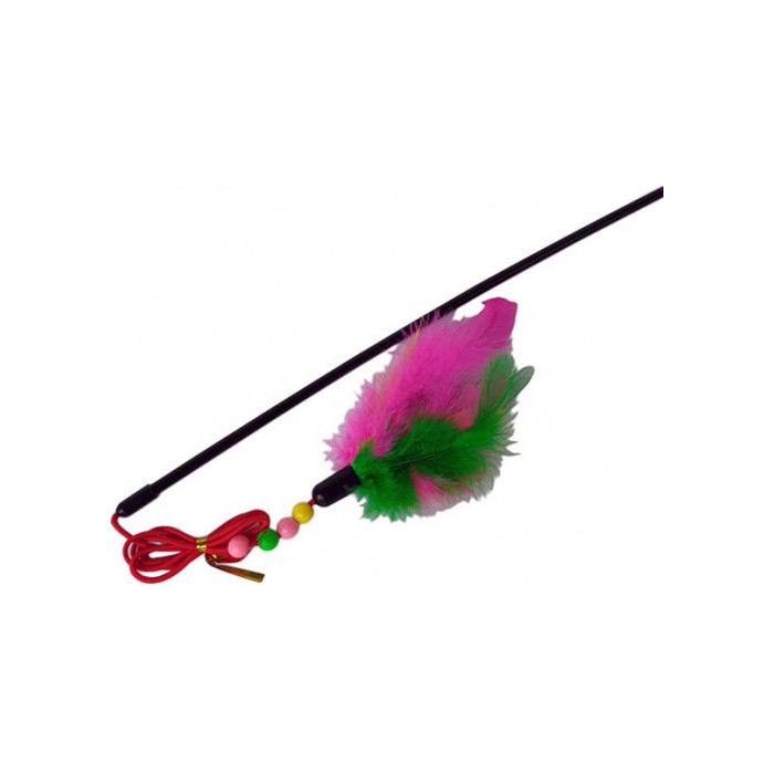 <p><strong>Jucarie pentru pisici undita cu pene&nbsp;pe fr&acirc;nghie</strong><br />
&nbsp;</p>