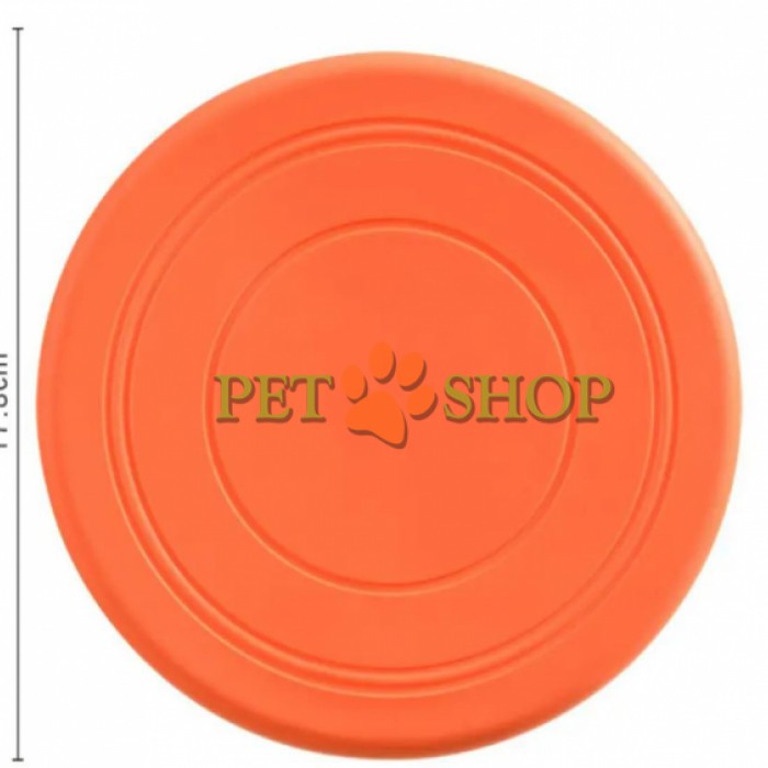 <p><strong>Farfurie zburătoare din cauciuc, 18 cm, culori diferite</strong></p>