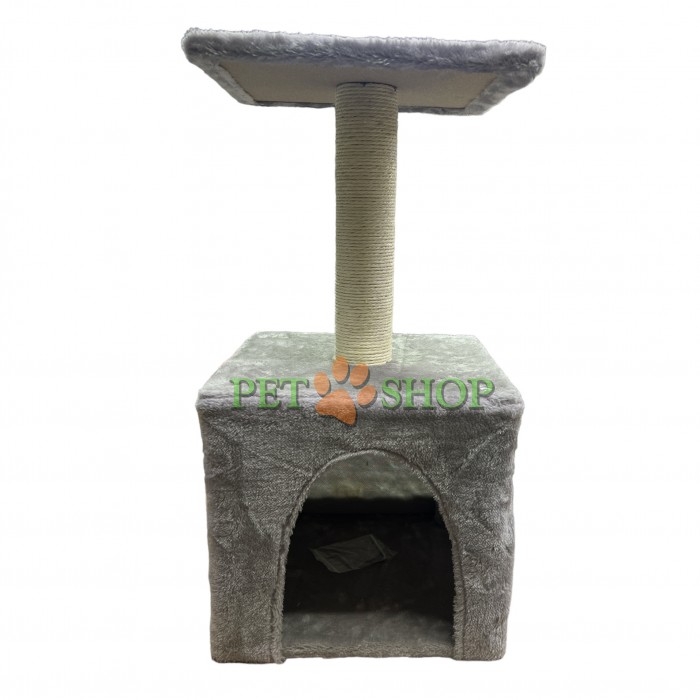 <p><strong>Когтеточка для кошек&nbsp;с домиком&nbsp;30 см, 30 см, 60 см</strong></p>