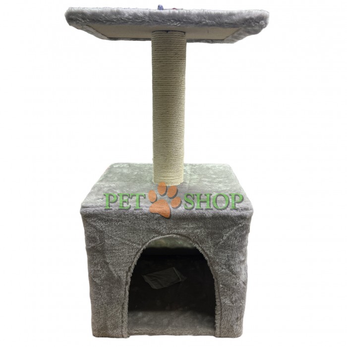 <p><strong>Когтеточка для кошек&nbsp;с домиком&nbsp;30 см, 30 см, 60 см</strong></p>