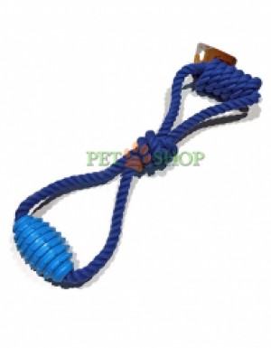 <p><strong>Игрушка веревочная с мячом, 42 см, большая, 41200</strong></p>