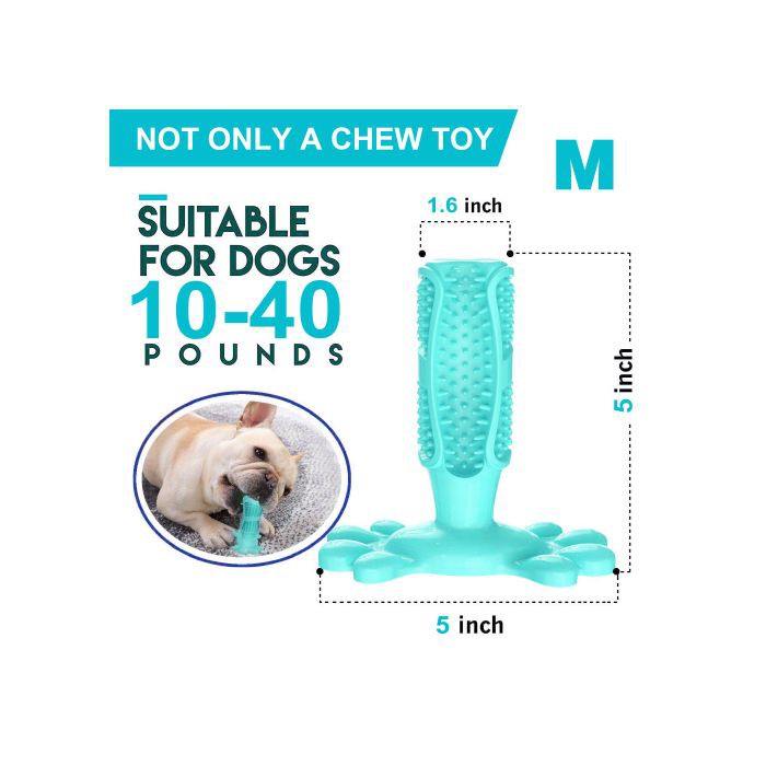 <p><strong>С помощью этой щётки можно попасть в труднодоступные места полости рта собаки. Для животного это будет не только полезный, но и развлекательный процесс.</strong></p>