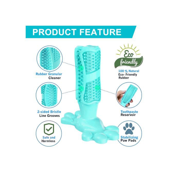 <p><strong>С помощью этой щётки можно попасть в труднодоступные места полости рта собаки. Для животного это будет не только полезный, но и развлекательный процесс.</strong></p>