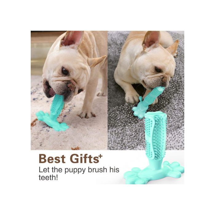 <p><strong>С помощью этой щётки можно попасть в труднодоступные места полости рта собаки. Для животного это будет не только полезный, но и развлекательный процесс.</strong></p>