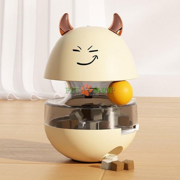 <p><strong>* Jucărie interactivă 3 &icirc;n 1</strong></p>

<p><strong>* Jucărie inteligentă</strong></p>

<p><strong>* Dozator de hrană</strong></p>

<p><strong>* Rotire automată</strong></p>