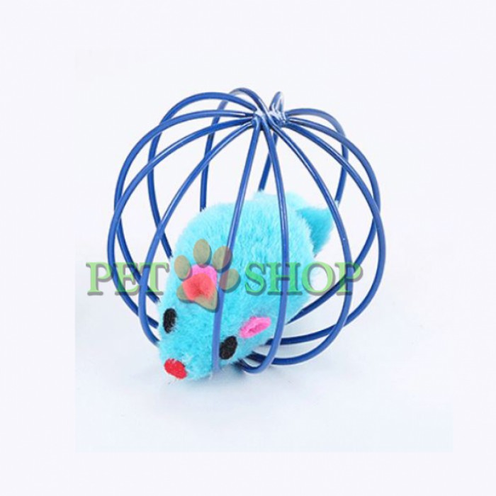 <p>Шарик&nbsp;с мышкой для игры&nbsp;</p>

<p>Цвет: Случайный<br />
Размер: Диаметр 6 см<br />
&nbsp;</p>