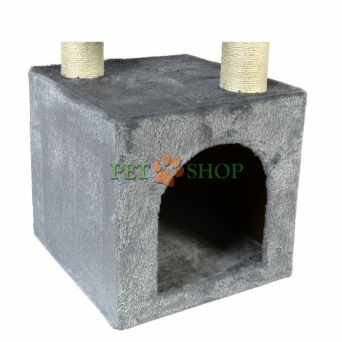 <p><strong>Когтеточка 1452-16Н&nbsp;для кошек&nbsp;с домиком 30&nbsp;см, 30&nbsp;см, 88&nbsp;см&nbsp;</strong></p>