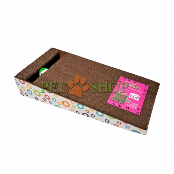 <p><strong>Tablă de zg&acirc;riat din h&acirc;rtie ondulată+ zdrănitoare, -24C, -24, 43*8*22 CM</strong></p>