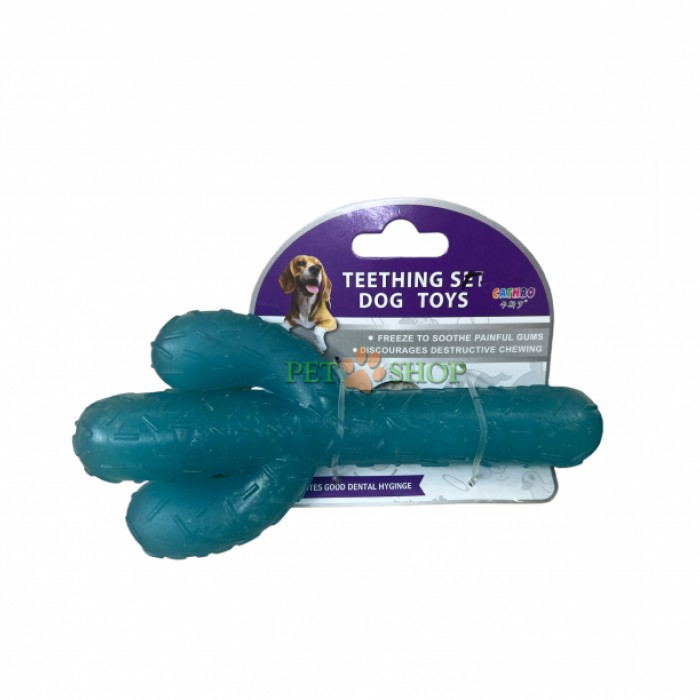 <p><strong>Bucla, jucărie de mestecat pentru c&acirc;ini, stralucire in intuneric, 19*10,5 cm</strong></p>