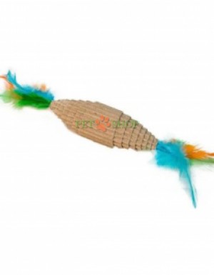<p><strong>Картонная игрушка с перьями </strong>&mdash; это простое, но невероятно увлекательное развлечение для кошек, которое пробуждает их природные охотничьи инстинкты и помогает поддерживать активность в течение дня.</p>