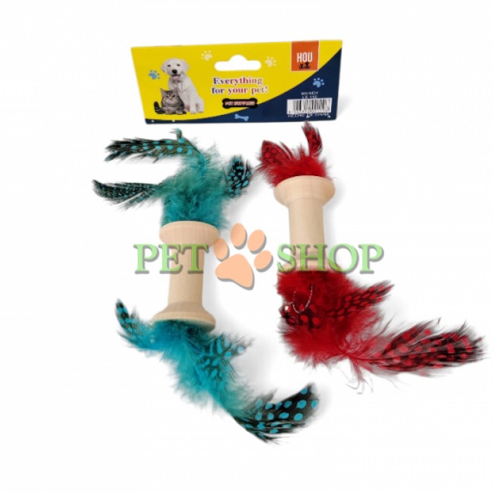 <p><strong>Особенности:</strong></p>

<p><strong>*Природная игра</strong></p>

<p><strong>*С настоящими перьями и отделкой из дерева</strong></p>

<p><strong>*Поощряет игру и охоту</strong></p>