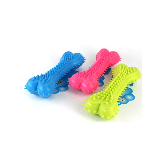 <p><strong>"Кость"&nbsp;Игрушка резиновая 15 см, разные цвета</strong></p>