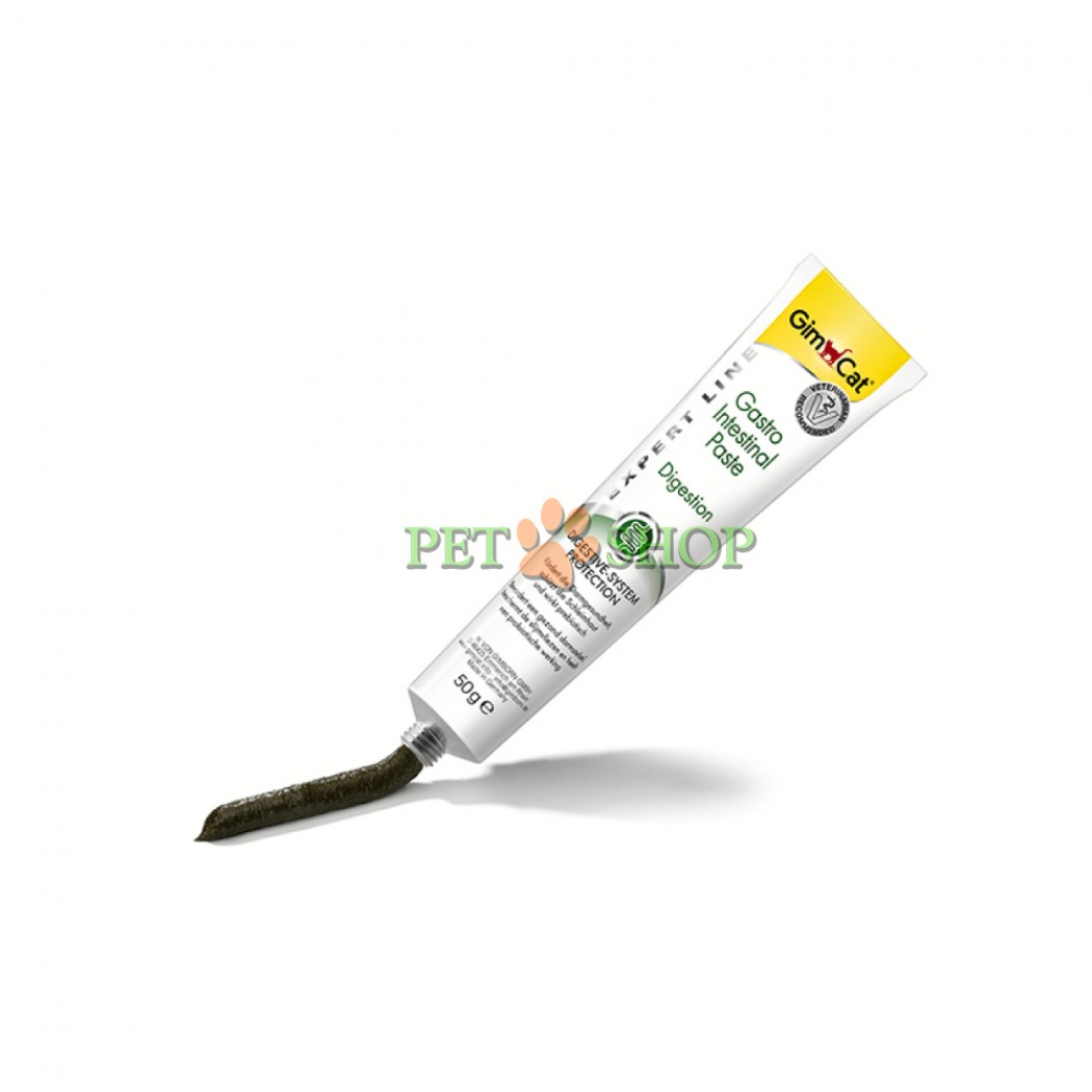 <p><strong>Паста GimCat Gastro Intestinal&nbsp;для защиты пищеварительной системы содержит комплекс высококачественных активных ингредиентов, предотвращает и уменьшает связанные с рационом расстройства, оказывает естественную поддержку пищеварительной системы.</strong></p>
