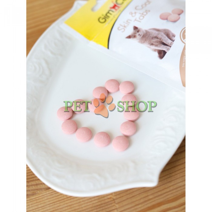 <p><strong>GimCat Every Day Skin & Coat Tabs Таблетки для здоровья кожи и шерсти для кошек 40 гр</strong></p>