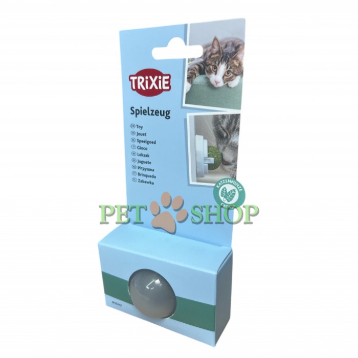 <p><strong>Jucarie cu suport autoadeziv pentru atasarea pe suprafete netede plastic/catnip</strong></p>