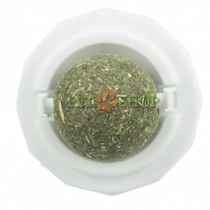 <p><strong>Jucarie cu suport autoadeziv pentru atasarea pe suprafete netede plastic/catnip</strong></p>