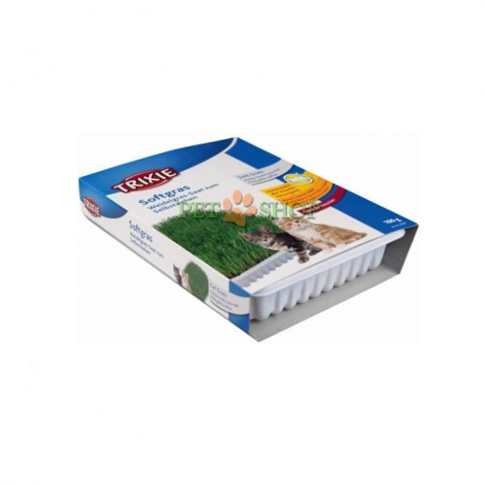 <p>Позволяет выращивать&nbsp;свою собственную траву</p>

<p>Идеально подходит для котят</p>

<p>Мягкая и богатая на витамины</p>

<p>Дает котам необходимую зелень</p>