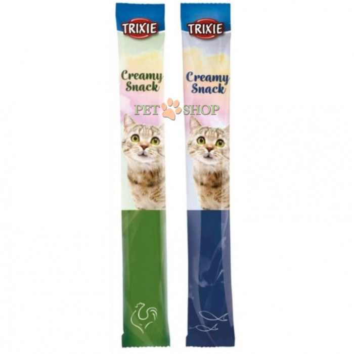 <p><strong>Жидкое кремовое лакомство, 2 вкуса: с лосось с инулиной, птица / печень и биотин</strong></p>