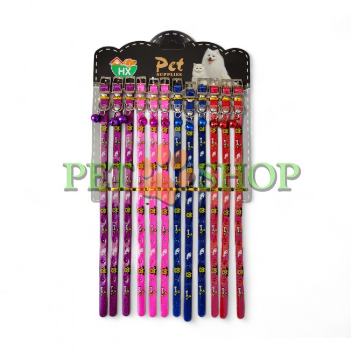 <p><strong>Zgarda pentru pisici și c&acirc;ini, culori diferite</strong></p>