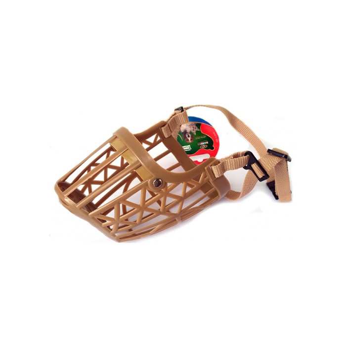 <p><strong>Намордник для собак №3, пластиковый, 14*12 см</strong></p>