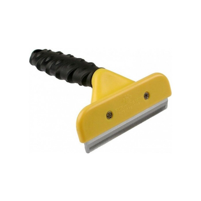 <p><strong>Фурминатор для собак &ndash; новое изобретение, помогающее вычесывать именно подшерсток. Он похож на расческу, но имеет стальное лезвие с зубчиками и резиновую ручку. Секрет заключается в уникальной конструкции лезвия с многочисленными прорезями, которое легко удаляет отмерший подшерсток, не повреждая волос.</strong></p>