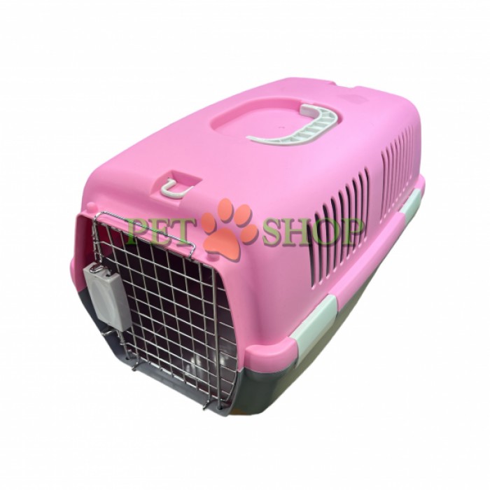 <p><strong>Cușcă&nbsp;de transport din plastic&nbsp;pentru pisici și caini&nbsp;cu ușă din metal.</strong>&nbsp;<strong>Culorile din gama.</strong></p>