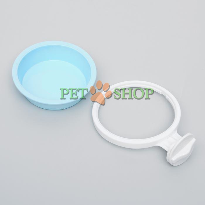 <p><strong>Миска пластиковая навесная на универсальном крепеже (для переноски, клеток)</strong></p>