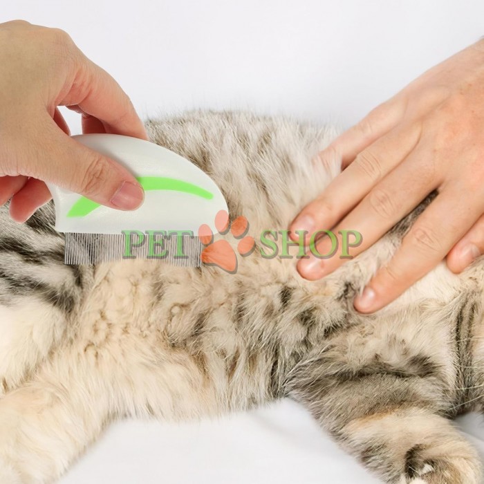 <p><strong>Pieptene pentru &icirc;ndepărtarea puricilor, păduchilor și lindinilor</strong> de la animalele de companie (pisici, c&acirc;ini, rozătoare).</p>