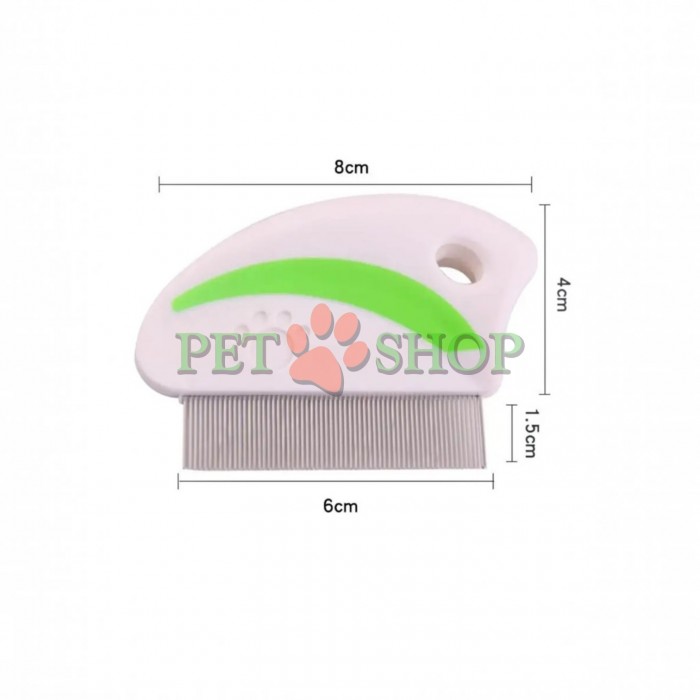 <p><strong>Pieptene pentru &icirc;ndepărtarea puricilor, păduchilor și lindinilor</strong> de la animalele de companie (pisici, c&acirc;ini, rozătoare).</p>
