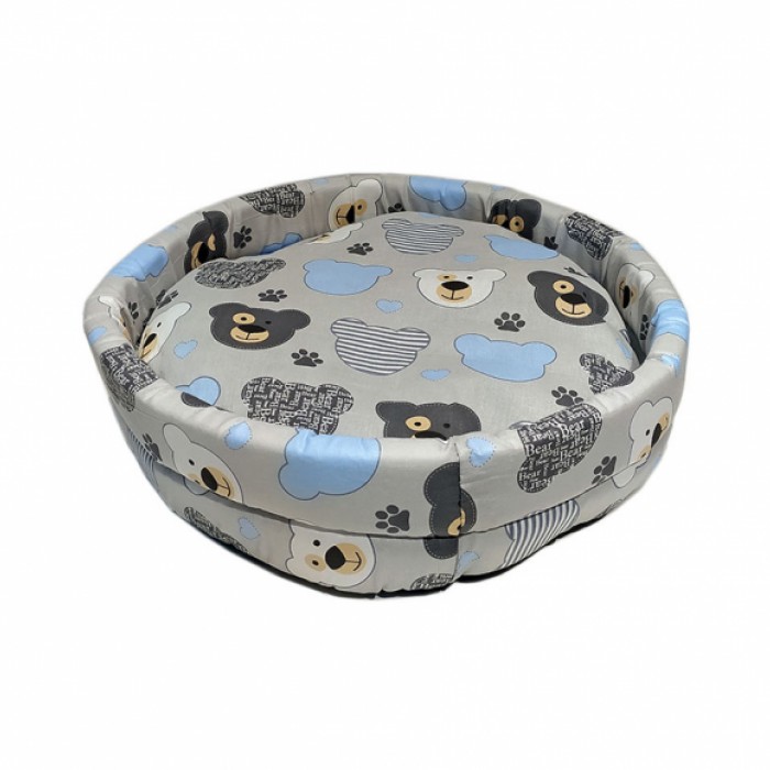 <p><strong>Лежанка круглая, поплин, средняя, 40*40*12,&nbsp;СТМ-30</strong></p>

<p>&nbsp;</p>