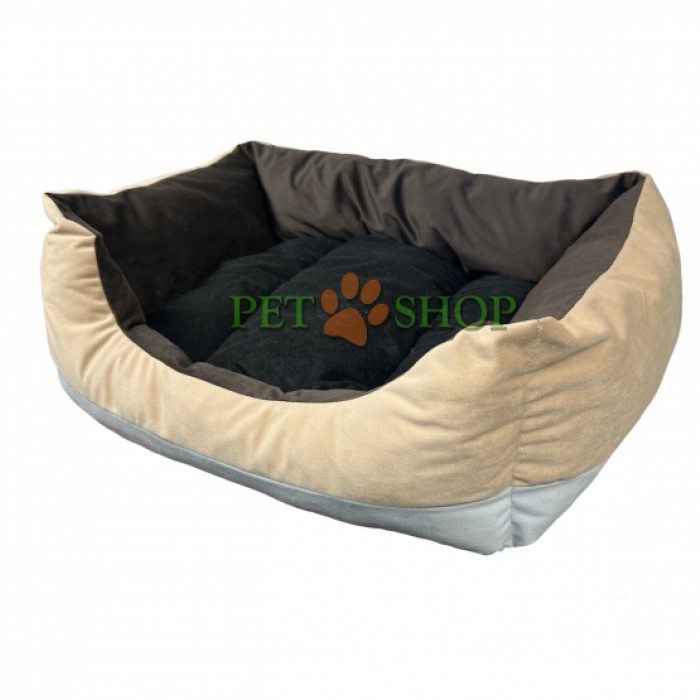 <p><strong>Лежанка для кошек и собак, ЛОФТ МОККО, пухлик №2, 50*42*20см, ЛФ-42</strong></p>
