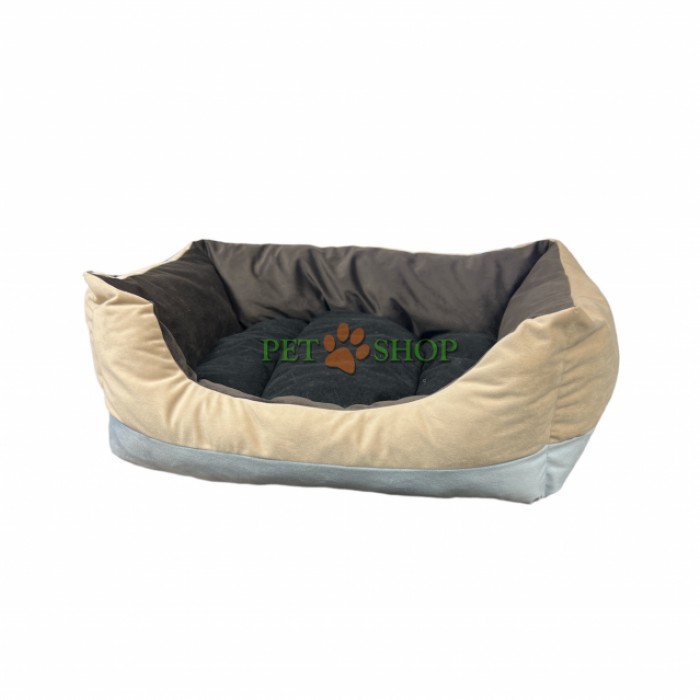 <p><strong>Лежанка для кошек и собак, ЛОФТ МОККО, пухлик №2, 50*42*20см, ЛФ-42</strong></p>