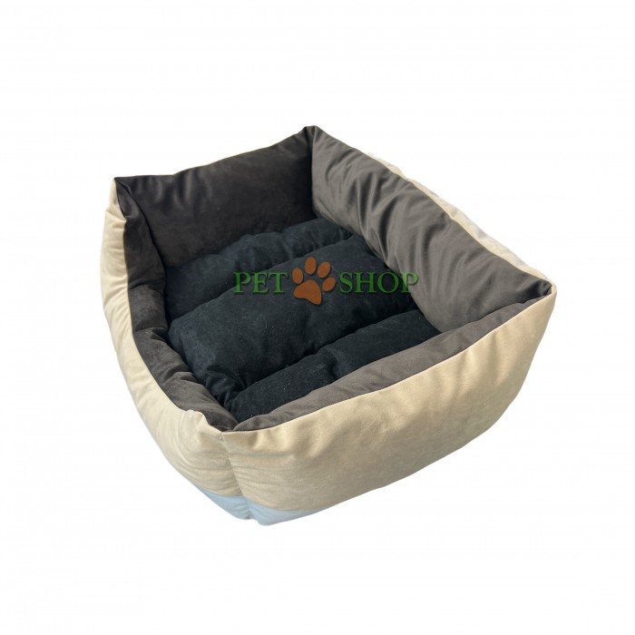 <p><strong>Лежанка для кошек и собак, ЛОФТ МОККО, пухлик №2, 50*42*20см, ЛФ-42</strong></p>