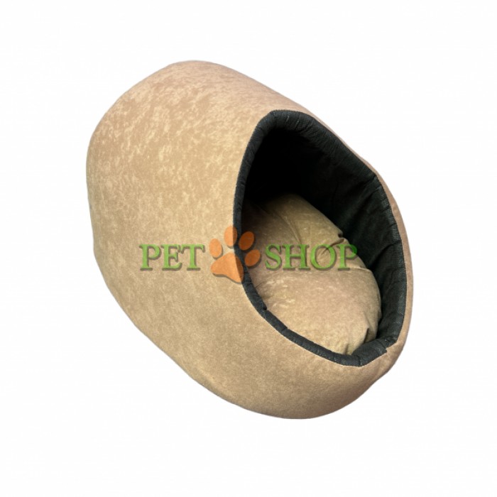 <p><strong>Домик-пещера для кошек и собак,&nbsp;44*40*28 см</strong></p>

<p><strong>Расцветка может отличаться, уточняйте у оператора</strong></p>