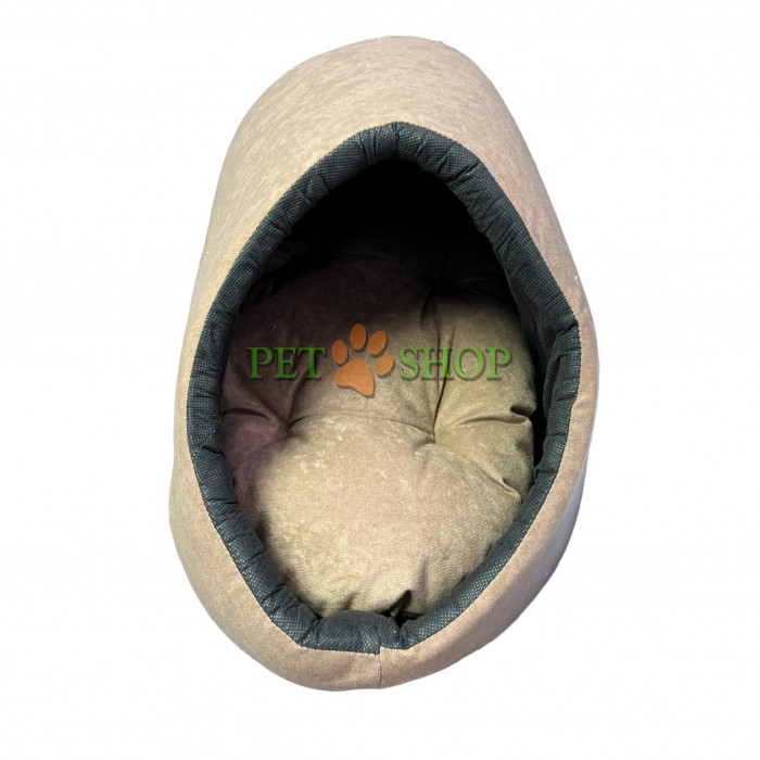 <p><strong>Домик-пещера для кошек и собак,&nbsp;44*40*28 см</strong></p>

<p><strong>Расцветка может отличаться, уточняйте у оператора</strong></p>